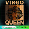 Womens Virgo Queen Afro Birthday Melanin Black African American V Neck T Shirt copy