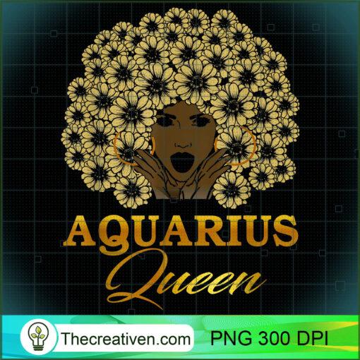 Zodiac Birthday Aquarius Queen T Shirt copy
