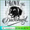 dachshund for black copy