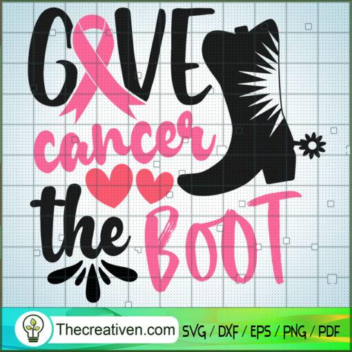 give cancer the boot copy