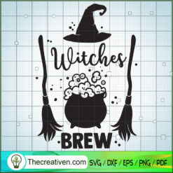 Witches Brew SVG, Halloween SVG, Boo SVG, Witch SVG