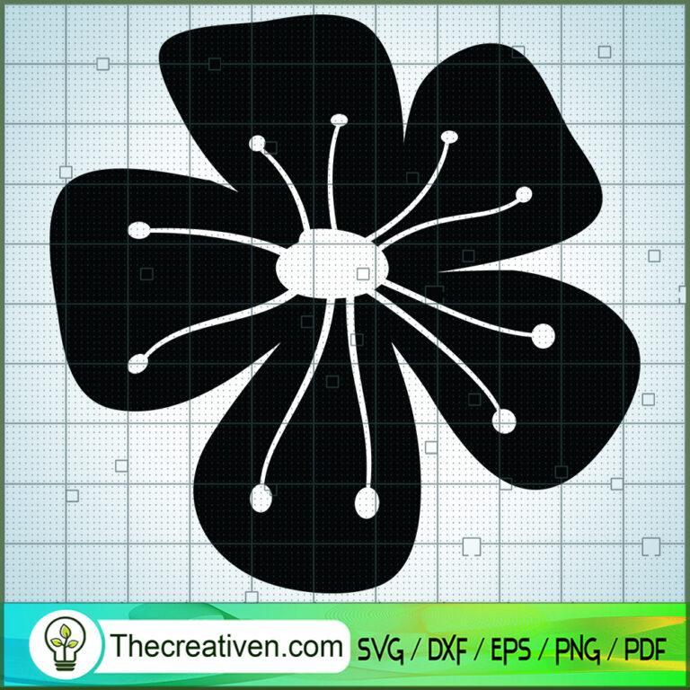 Flower SVG Free, Flower Draw Outline SVG Free, Free SVG For Cricut ...