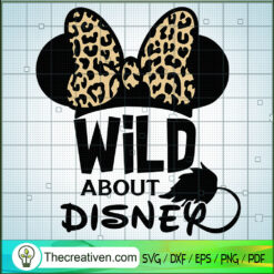 Minnie Mouse Leopard SVG, Disney Minnie SVG, Walt Disney SVG