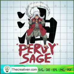 Naruto Pervy Sage SVG, Anime Lovers SVG, Naruto Anime SVG