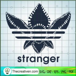 Stanger Adidas SVG, Stranger Things SVG, Stranger Brand SVG