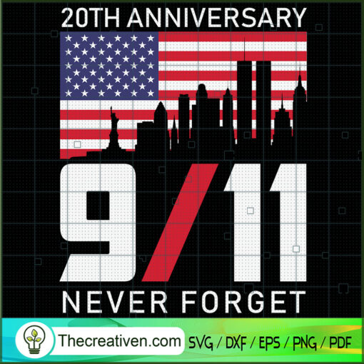 20th Anniversary 911 Never Forget 15474425 copy
