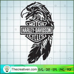 Logo Harley-Davidson Art SVG, Harley-Davidson SVG, Motorcyle SVG