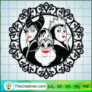 Three Bad Witches SVG, Disney Bad Witches SVG, Halloween SVG - Premium ...