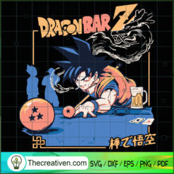 Goku Play Billiards SVG, Goku SVG, Dragon Ball Z SVG