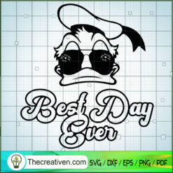 Best Day Ever Donald Duck SVG, Horror SVG, Scary SVG, Halloween SVG
