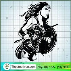Wonder Woman SVG, DC Comics SVG, Super Hero SVG