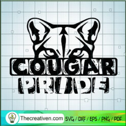 Cougar Pride SVG, Cougar Team SVG, Sport SVG