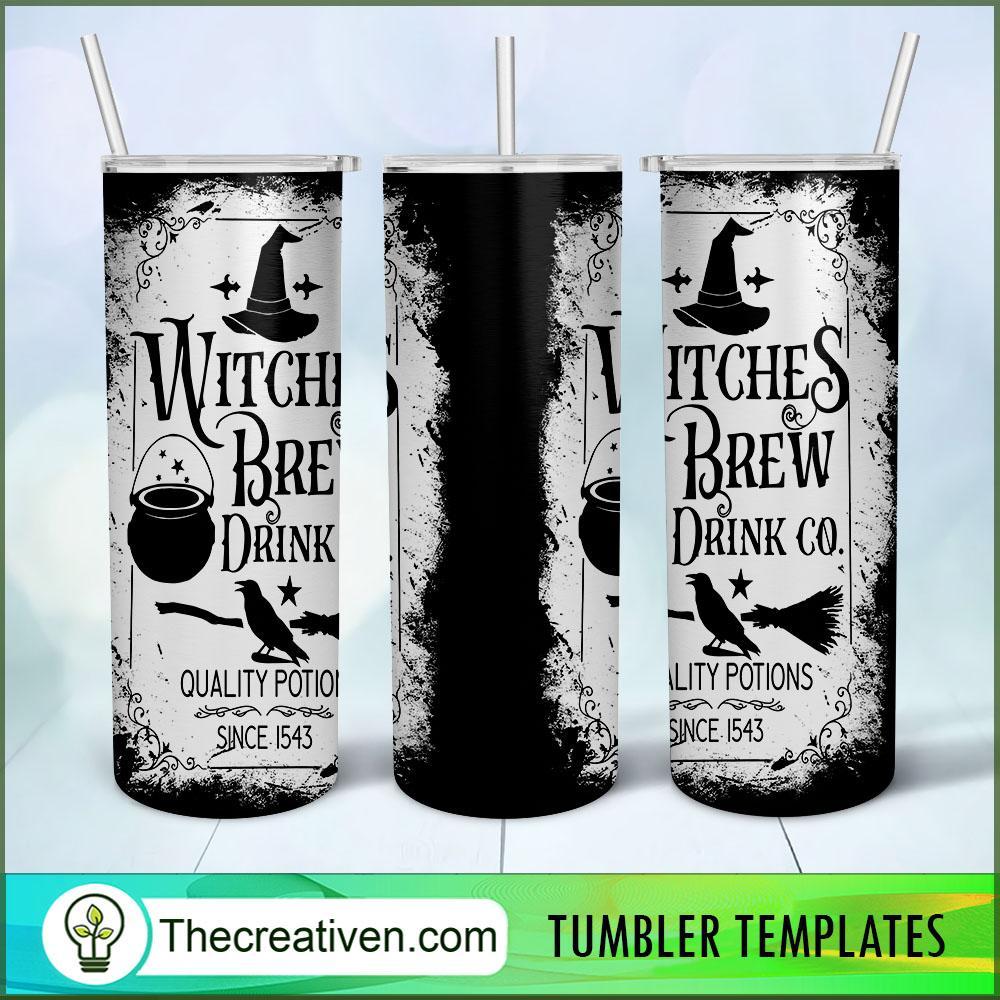 Witches Brew Drink Co Skinny 20oz, Witches 20oz Skinny Straight, Full ...