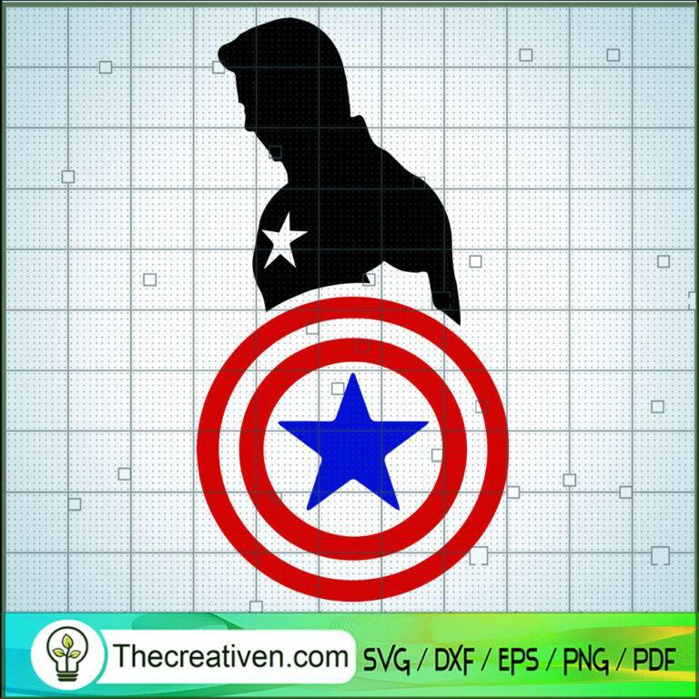 Captain America SVG, Captain Avengers SVG, Marvel SVG - Premium ...