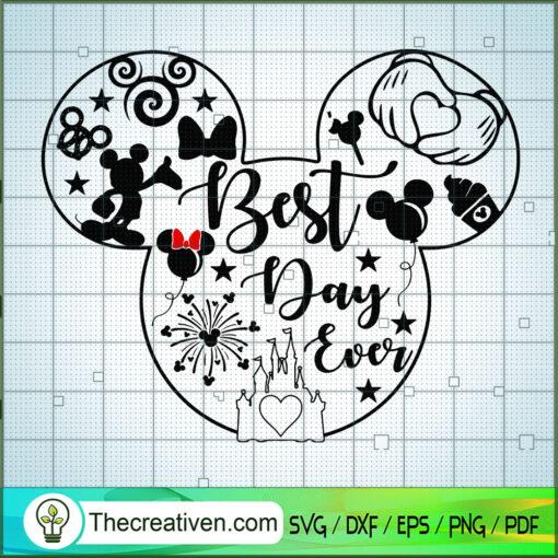 Best Day Ever Mickey Head SVG, Mickey SVG, Disney SVG - Premium ...