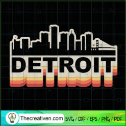 Detroit SVG, Michigan SVG, Americans SVG