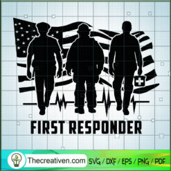 First Responder SVG, Veteran SVG, USA Army SVG