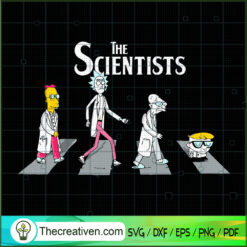 The Scientists SVG, Rick And Morty SVG, Cartoon Movie SVG