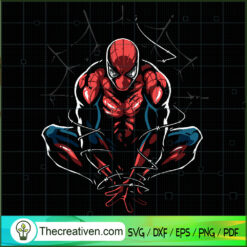 Spider-man Cartoon SVG, Spider-man SVG, Avengers SVG