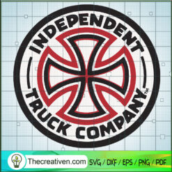 Independent Truck Company SVG, Circle Stamp SVG, US Independent Day SVG