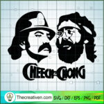 Cheech & Chong Face SVG, Cheech And Chong SVG, Brother Hood SVG ...