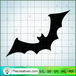 Bat Fly SVG Free, Draw Outline SVG Free, Free SVG For Cricut Silhouette