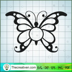 Butterfly Vol 5 SVG Free, Butterfly SVG Free, Free SVG For Cricut Silhouette