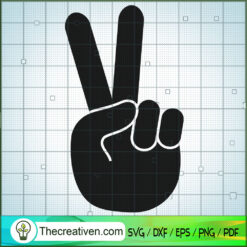 Hand Say Hi SVG Free, Hand SVG Free, Free SVG For Cricut Silhouette