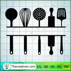 Kitchen Dining Tool SVG Free, SVG Free, Free SVG For Cricut Silhouette