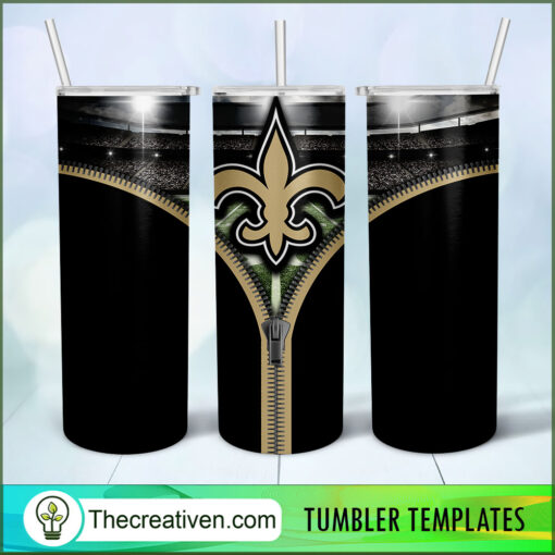 New Orleans Saints Zipper copy