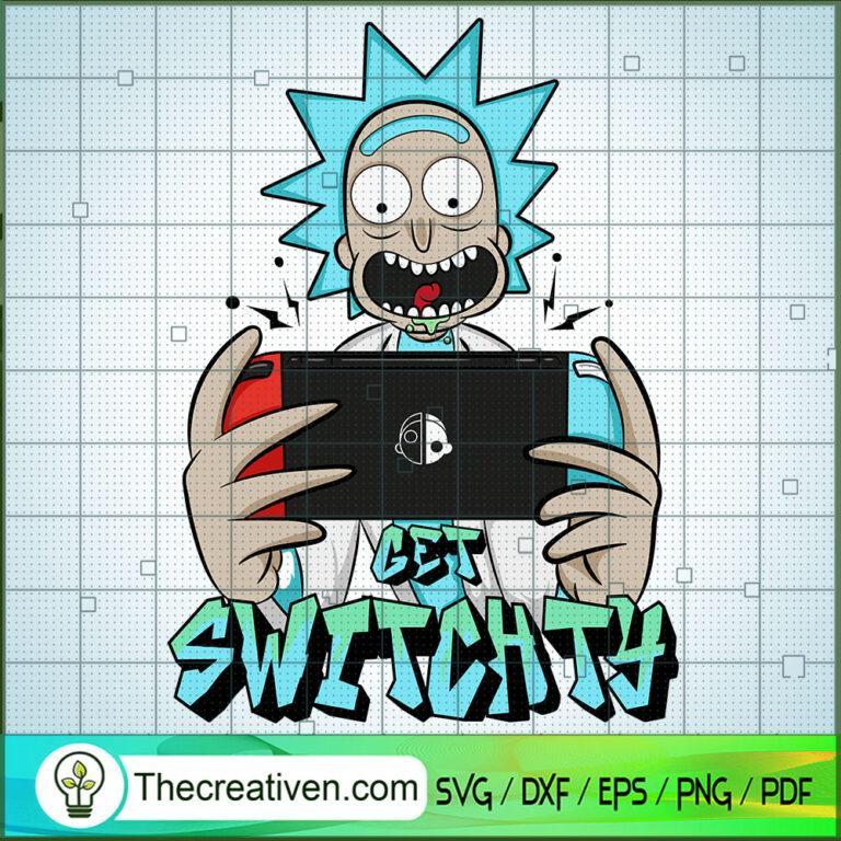 Rick Get Switch SVG, Rick And Morty SVG , Cartoon Movie SVG - Premium ...