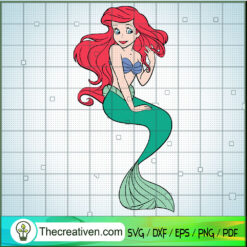 Beauty Little Mermaid SVG, The Little Mermaid SVG, Disney SVG
