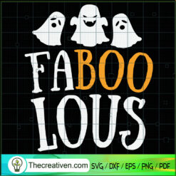 FaBoo Lous SVG, Halloween SVG, Scary SVG, Oct 31 SVG