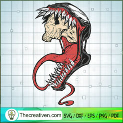 Venom Skull SVG, Venom SVG, Marvel SVG