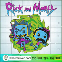Rick Gun Morty Poison SVG, Rick And Morty SVG, Cartoon Movie SVG