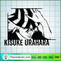 Kisuke Urahara SVG, Bleach SVG, Anime Cartoon SVG