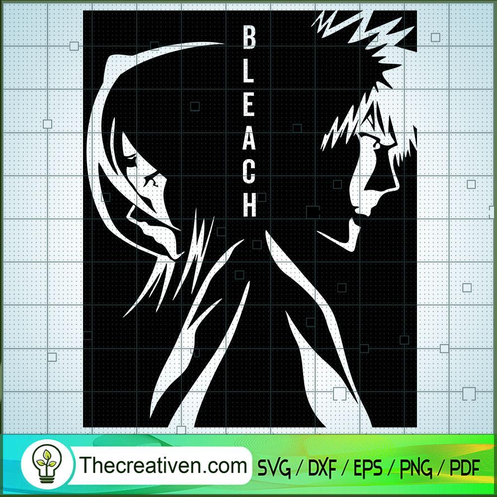 Bleach Characters SVG, Bleach SVG, Anime Cartoon SVG, file for cricut