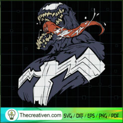 Venom Angry SVG, Venom SVG, Marvel SVG