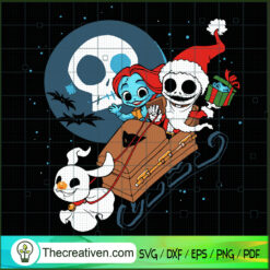 Jack Santa SVG, The Nightmare Befor Christmas SVG, Halloween SVG