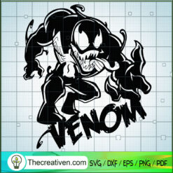 Venom SVG, Anti Hero SVG, Marvel Comics SVG
