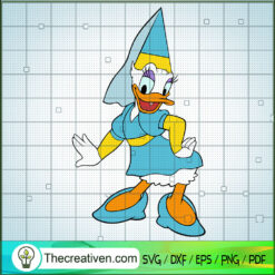 Sexy Daisy Duck SVG, Disney Donald Duck SVG, Walt Disney SVG