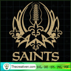 New Orleans Saints SVG, Logo Sports Team SVG, NFL SVG