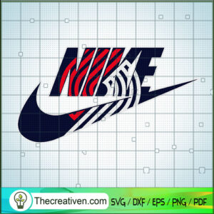 Nike Logo SVG, Nike Just Do It SVG, Nike Blue White And Red Color SVG ...