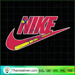 Nike St Louis Cardinals SVG, Nike Logo SVG, MLB Team SVG