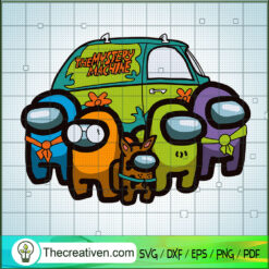 The Mystery Machine SVG, Among Us SVG, Game SVG