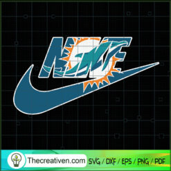 Nike Miami Dolphins SVG, Miami Dolphins Team SVG, NFL Team SVG