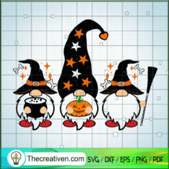 Halloween Gnomes Witch SVG, Gnomes Halloween SVG, Halloween Scary SVG