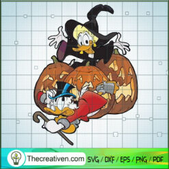 Donald Duck Halloween SVG, Disney Donald Duck SVG, Halloween SVG, Walt Disney SVG