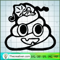 Halloween Poop Emoji SVG, Halloween SVG, Funny Poop SVG