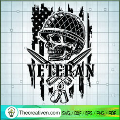 Veteran American SVG, USA Flag SVG, Us Army SVG